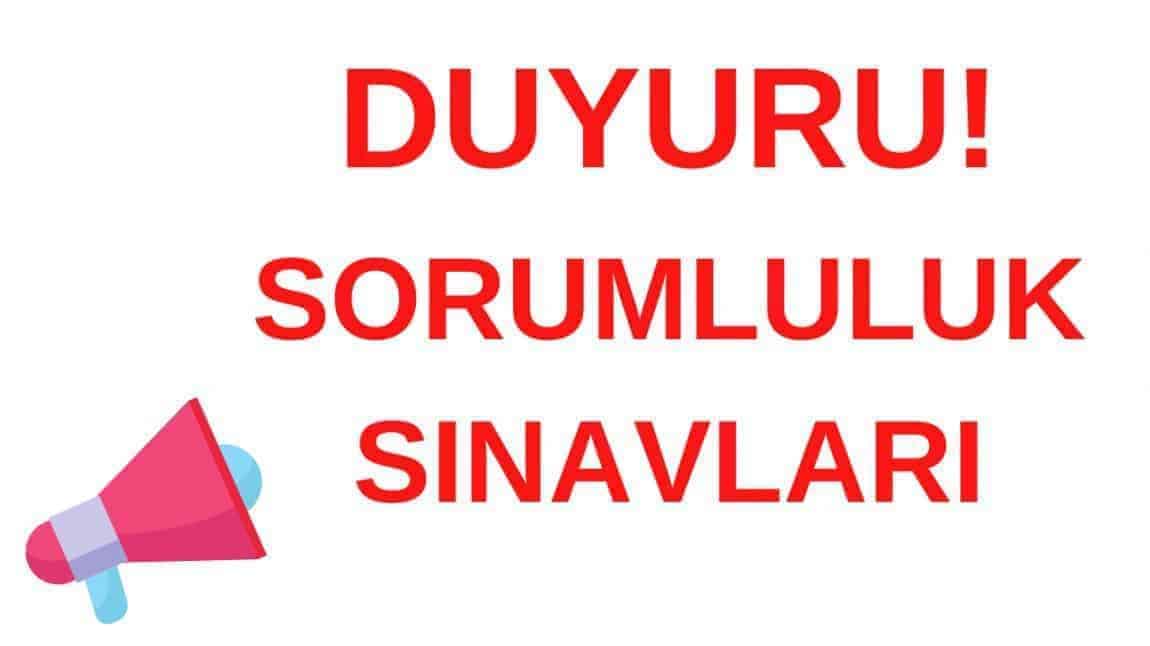 Sorumluluk Sınavları